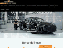 Tablet Screenshot of exclusive-carcare.nl